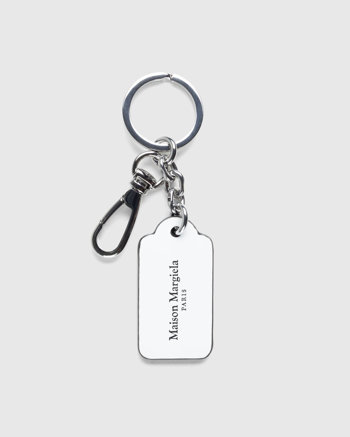 Maison Margiela – Four Stitches Key Ring Black/White